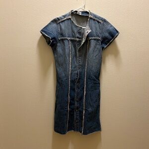 NSF denim style dress